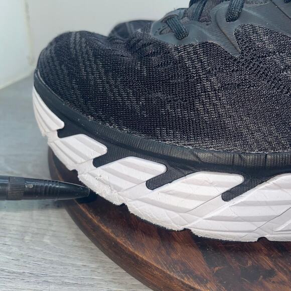 Hoka One One Gaviota 4 1123198-BWHT Sneakers Men’s 11.5 D Black Running Shoes main image 5